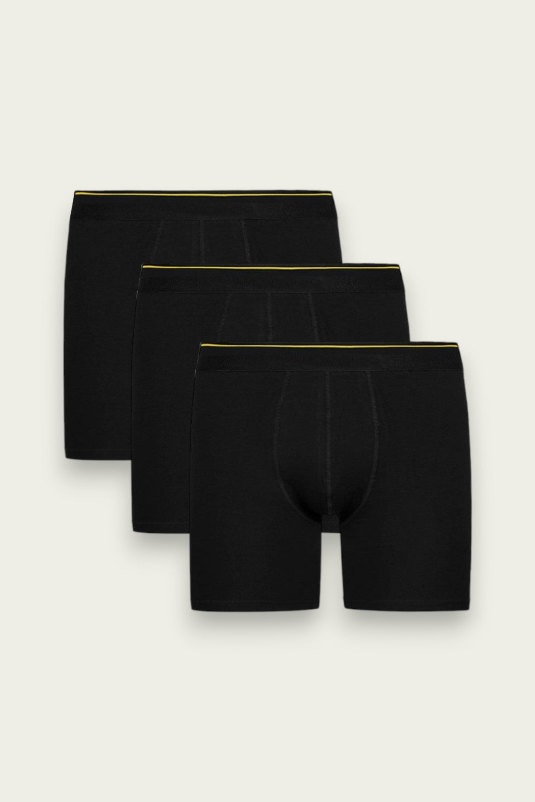 Men Long Leg Boxer Brief (Pack of 3)