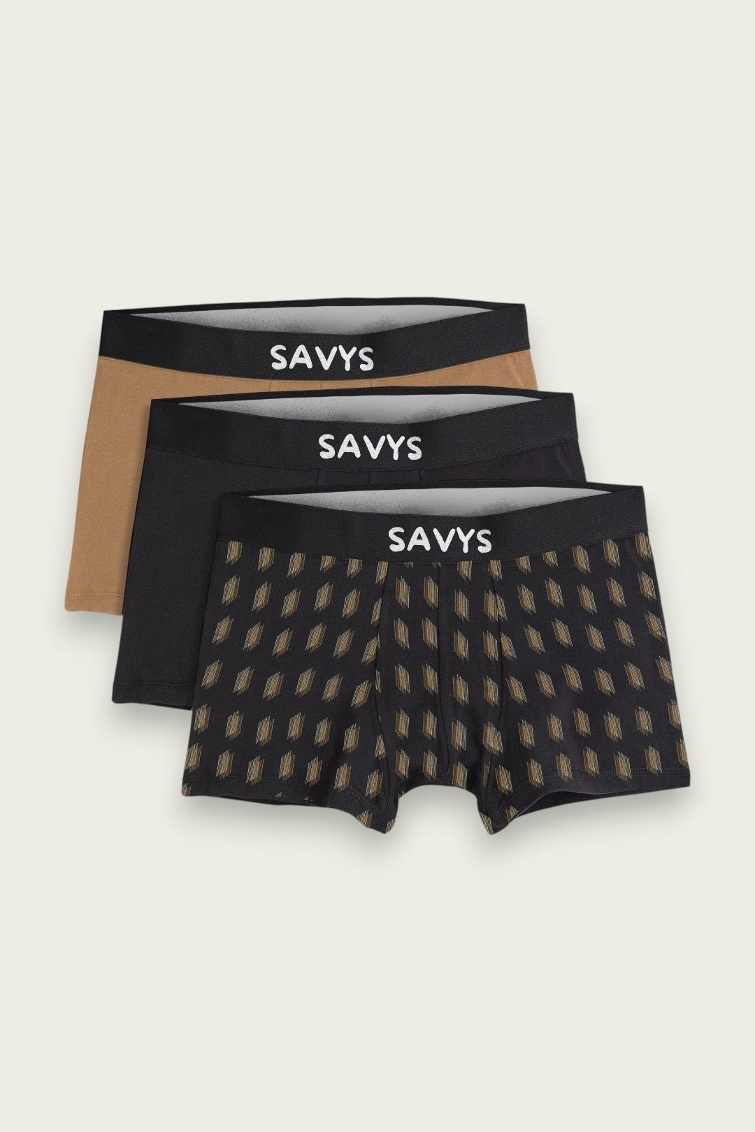 Men Printed Boxershort Underwear (Pack of 3)